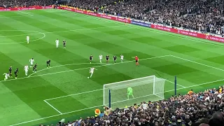 RARE - Harry Kane takes shit penalty. View from the south stand