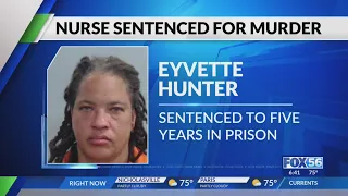 Former nurse sentenced in death case of patient