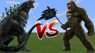 Godzilla vs Kong - Minecraft PE / Bedrock Edition