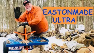 How to split & stack firewood at same time with EASTONMADE ULTRA