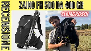 Zaino Decathlon solo 400 gr - FH 500 pura innovazione in 17 litri!