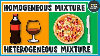 Homogeneous and Heterogeneous Mixture | Chemistry