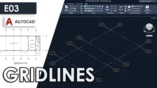 GRIDLINES (Column Grids) in AutoCAD Architecture 2023