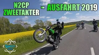 N2CP und Zweetakter Ausfahrt | Wheelie | Kennzeichenschleifer | Blinkwasser SHK | Eisenberg