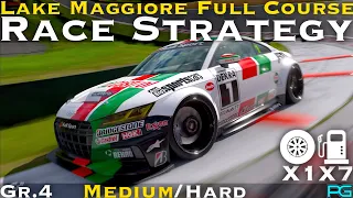 Gran Turismo 7 - Lake Maggiore Full Course Gr.4 - Daily Race Strategy Guide