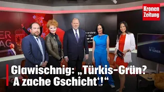 Glawischnig: „Türkis-Grün? A zache Gschicht‘!“ | KATIA WAGNER krone.tv