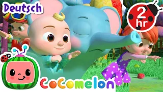 Tierisches Tanzlied | CoComelon - JJ's Tier Zeit Deutsch | Cartoons und Kinderlieder