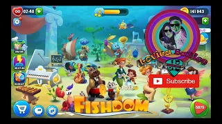 Fishdom Level 5871 - 5875 - Aquarium Music Room - World Art Works - Gameplay