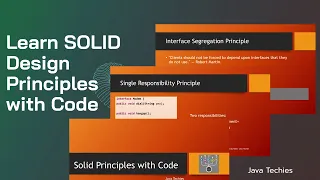 Software Design- Learn SOLID principles with code in 20Minutes