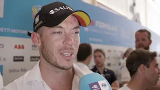 Formula-E FWD Sanya E-Prix - Andre Lotterer Reaktion