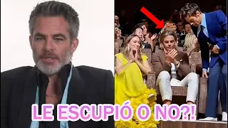 CHRIS PINE rompe el silencio y por fin aclara el #SpitGate: HARRY STYLES le ESCUPIO o NO en VENECIA?