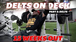 PUSH DAY Part 2: DELTS 15 weeks out from Olympia 2023