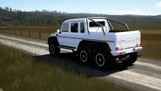 Mercedes-Benz AMG G63 6x6 at Targa Tasmania