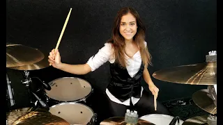 Hit The Road Jack (Wolfgang Lohr & Maskarade Remix) - Drum Cover By Nikoleta - 14 years old