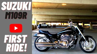 Suzuki M109R First Ride!