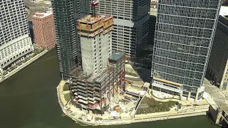 Salesforce Tower Chicago - Construction Time Lapse (August 2021)