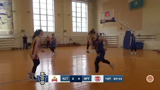 🏀 "Тайгерс" vs "Ertis" - Чемпионат Казахстана - женщины 2021/22 - Группа А - 2 тур (18.04.22)