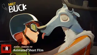 Funny Action CGI Animated Short Film ** MEET BUCK ** Adrenaline Animation by Supinfocom Rubika Team