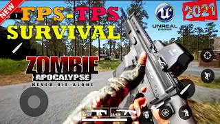 TOP 25 BEST FPS TPS SURVIVAL APOCALYPSE ZOMBIE GAMES IN MOBILE ANDROID HIGH GRAPHICS 2021