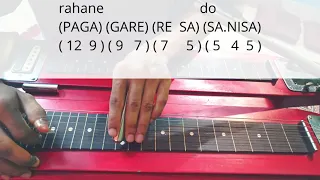 Ehsaan Tera Hoga Mujh Par Hawaiian Guitar Tutorial