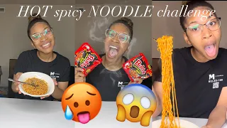 2x HOT SPICY NOODLE CHALLENGE!