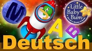 ABC im Weltall | Kinderlieder | LittleBabyBum