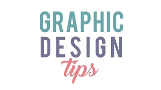 Graphic Design Tips