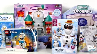 Disney Frozen Olaf Toy Collection Unboxing Review | Olaf Doorables