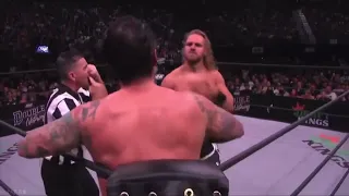 did hangman adam page shoot on cm punk at the main event of aew double or nothing 2022?