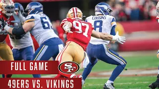 49ers vs. Vikings | NFC Divisional Round | Full Game