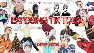 Exposing Tik Toks?! - Last Minute Christmas Special!! (1/2) | Haikyuu Texts