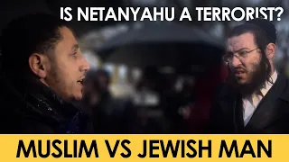 Is Netanyahu A Terrorist? Muslim Vs Jewish Man | Shamsi Speakers Corner (Must See!)