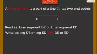 Point, Line, Line Segment, Ray, Angle | Mathematics Grade 3 | Periwinkle