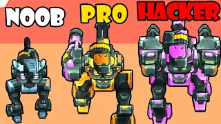 NOOB vs PRO vs HACKER - Mach Runner 3D Part 2 | Gameplay Satisfying Games (Android,iOS)