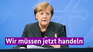 Pressekonferenz nach den Bund-Länder-Beratungen zur Corona-Pandemie (Gebärdenversion)