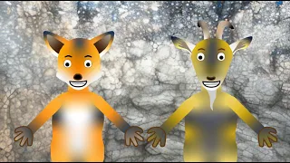 The Fox and the Goat | Fables | Kids Songs and Stories with Moral