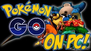 Pokemon GO on PC!  How to Play Pokemon GO on PC!