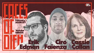 Faces of DiEM with Erik Edman with Cassie Callan and Ciro Faienza | DiEM25