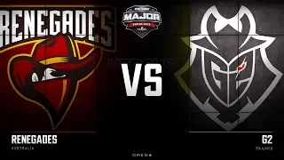 [RU] Renegades vs G2 | Map 1 – Vertigo | New Legends Stage | StarLadder Major 2019