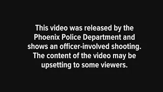 Phoenix PD releases bodycam video of officer shooting man chasing her with knife