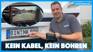 Kennzeichen - Rückfahrkamera für den Caravan und mehr... I Bergmann & Koch I Die kann jeder einbauen