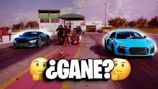 CARRERA AUDI R8 TWIN TURBO VS AUDI R8 TWIN TURBO PERO TERMINA MAL… || ALFREDO VALENZUELA