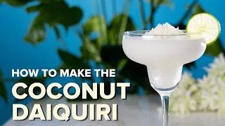 Coconut Daiquiri Cocktail Recipe