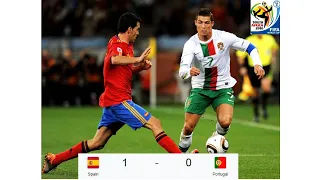 Portugal 0 - 1 Spain | 2010 FIFA World Cup | Round of 16 | Match Highlights