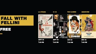 Film School: Fall with Fellini Introduction