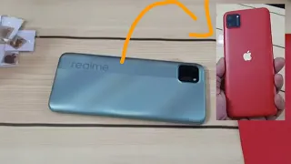 realme C11 converted into iphone 11 pro