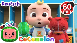 Wenn du glücklich bist | CoComelon Deutsch | Cartoons und Kinderlieder