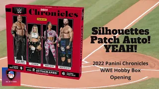 Incredible First Rip of 2023! Silhouettes Patch Auto! | 2022 Panini WWE Chronicles Hobby Box Opening