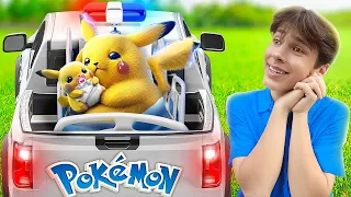 Pokemon Dalam Kehidupan Nyata!  Penyelamatan Pokemon Di Rumah Sakit Mobil Pikap!