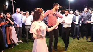 Аксана Ибрагимова Табасаранская свадьба с Цанак ,невеста красиво танцует
